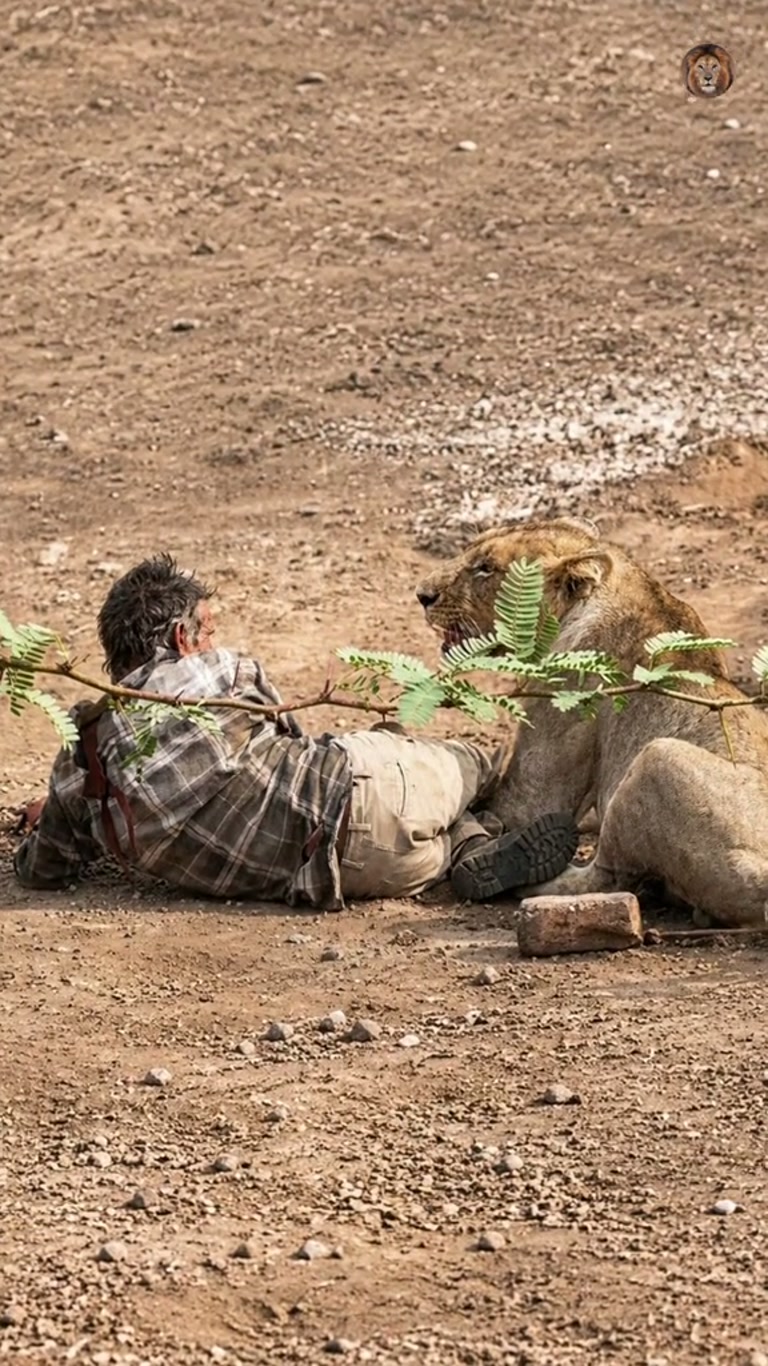 A Routine Walk Turns Into a 30-Minute Standoff With a Wild Lion