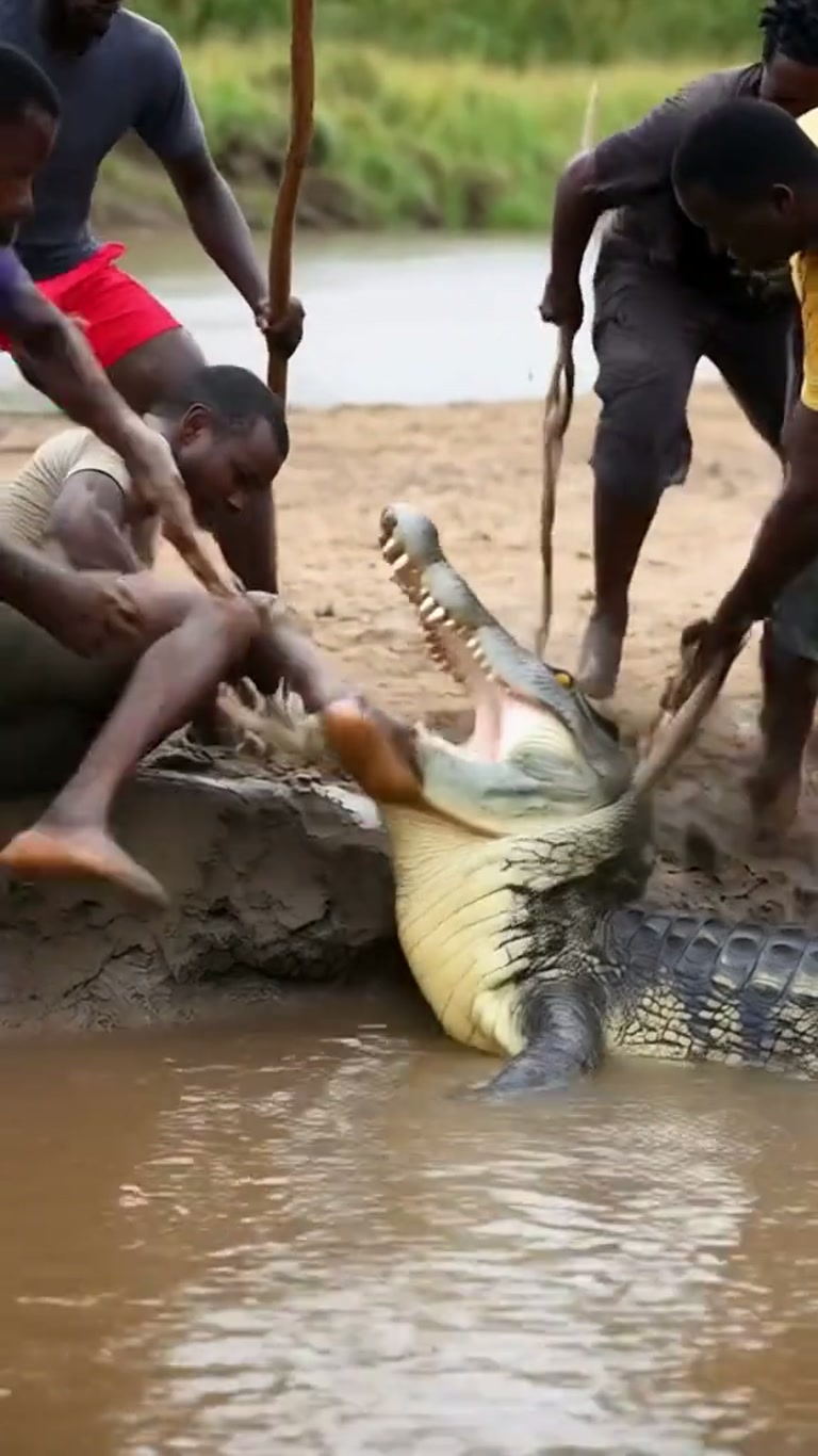 Shallow Water Ambush: When a Routine River Crossing Turns Into a Fight for Survival