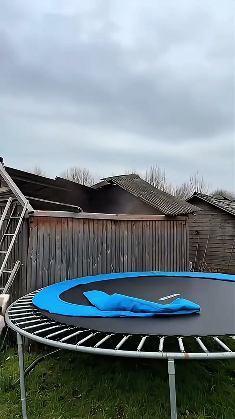 The Trampoline Jump That Turned Into a Backyard Disaster