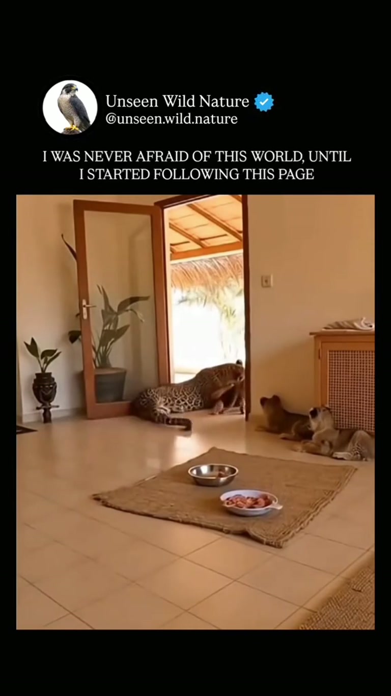 A Quiet Room, Two Big Cats, and the Moment Nobody Expected