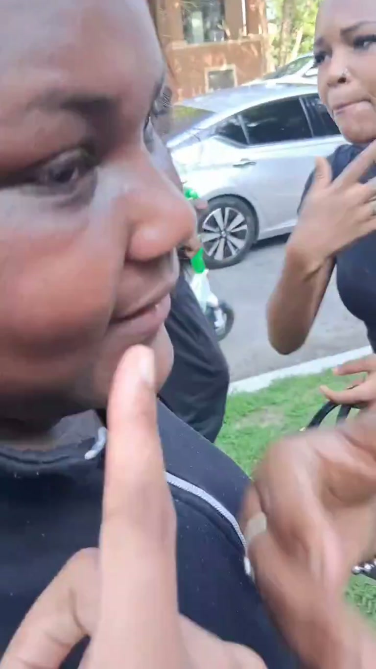 Chaos on the Lawn: A Crowd, a Clash, and One Unbothered Cameraman