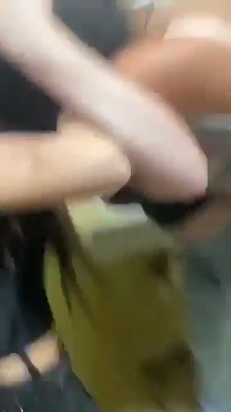 Chaos in the Hallway: A Sudden Confrontation Caught on Camera