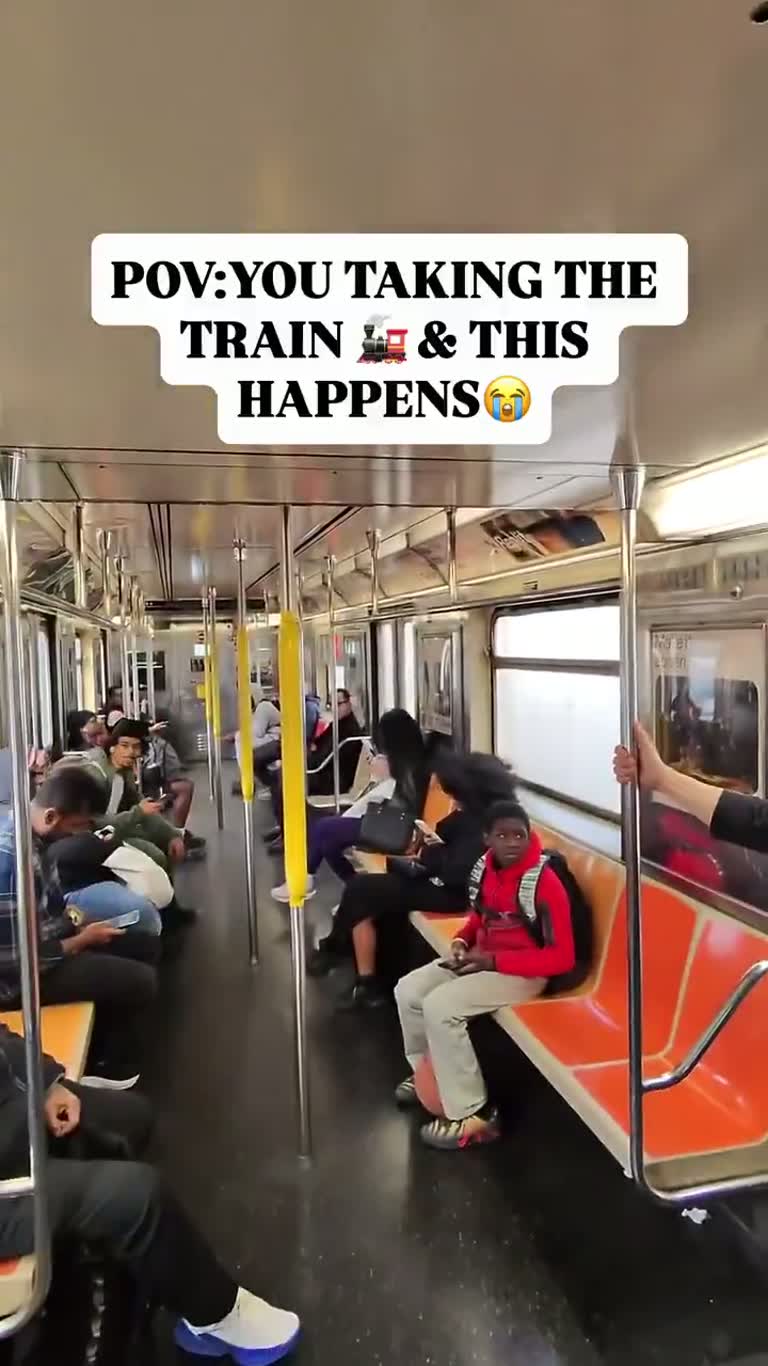A Tense Subway Commute Turns Into a Test of Wits and Space
