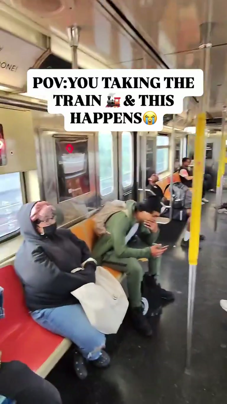 A Tense Subway Commute Turns Into a Test of Wits and Space