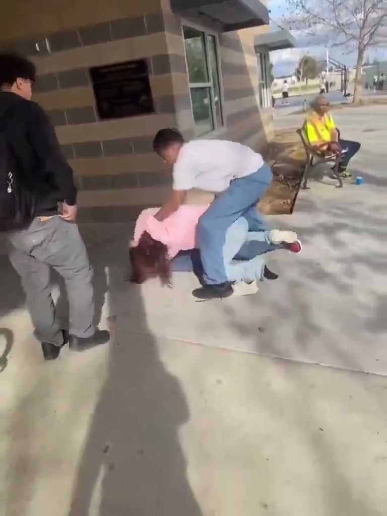 Chaos on the Concrete: A Shocking Public Confrontation Caught on Camera