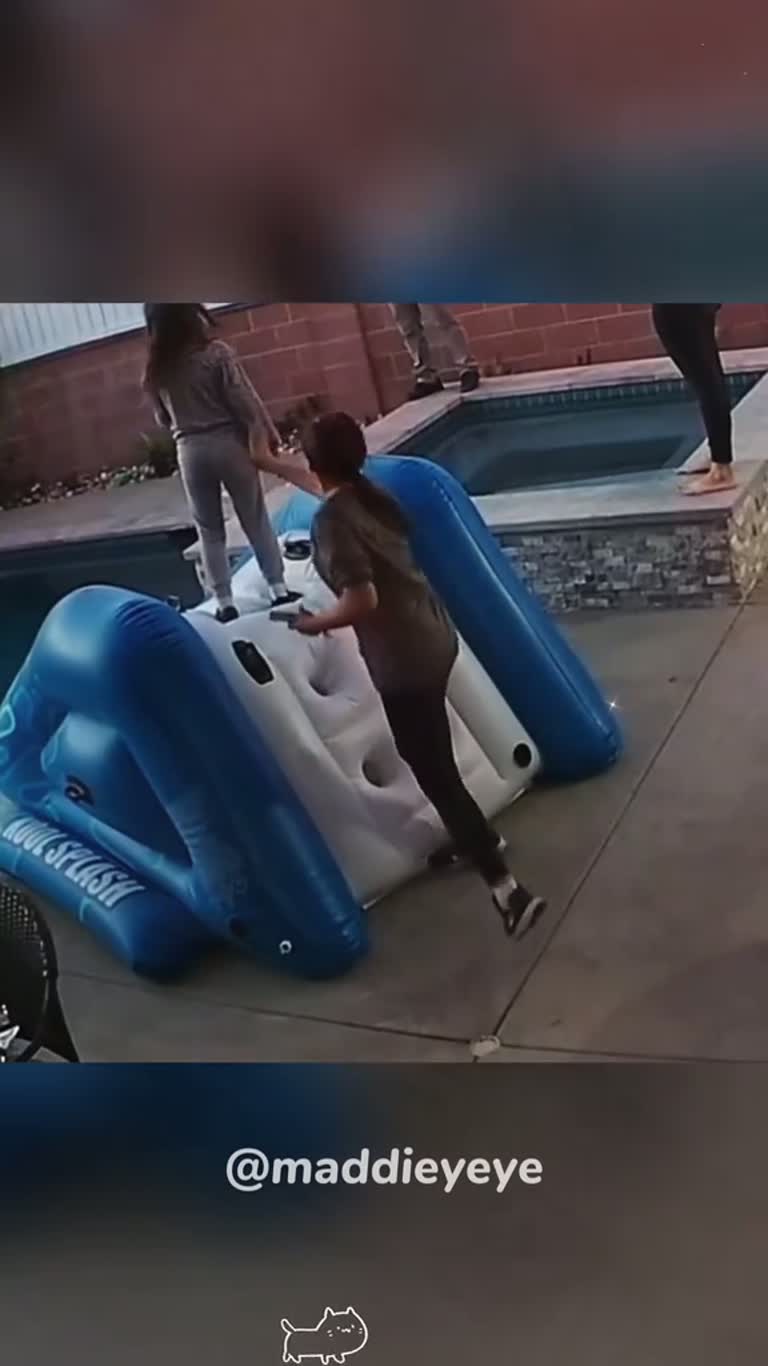 A Poolside Prank Gone Wrong: When Instant Karma Strikes