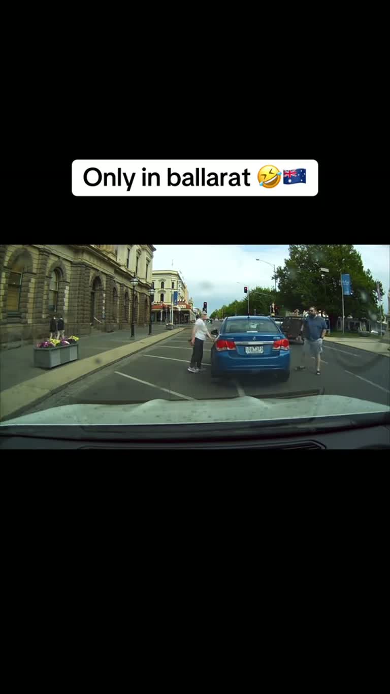 Instant Karma on a Busy Ballarat Street Leaves Internet Stunned