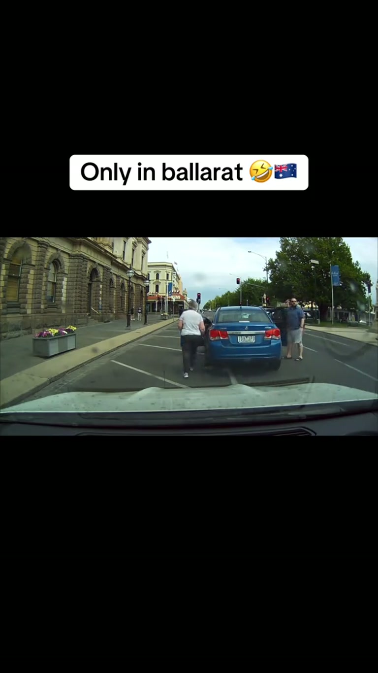 Instant Karma on a Busy Ballarat Street Leaves Internet Stunned