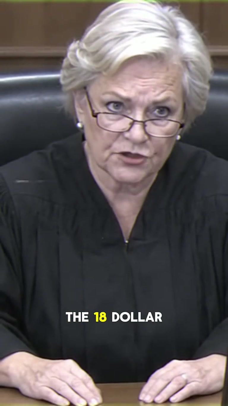 She Collapsed Over an $1,800 Bill, Then the Judge Opened Her Purse