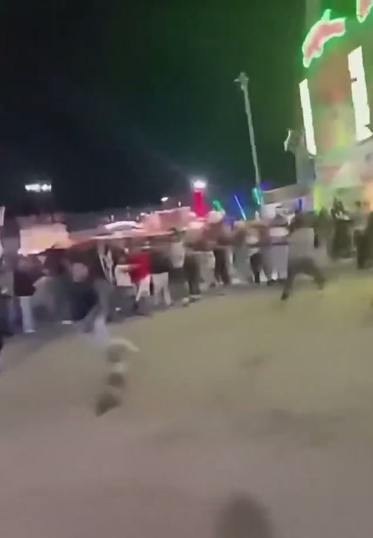 North Carolina county fair closes early as brawling teens clash