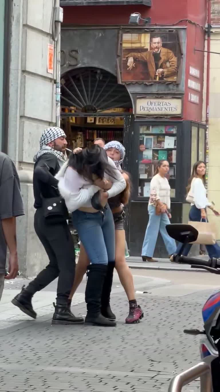 Tense Street Confrontation Involving Journalist Caught On Camera