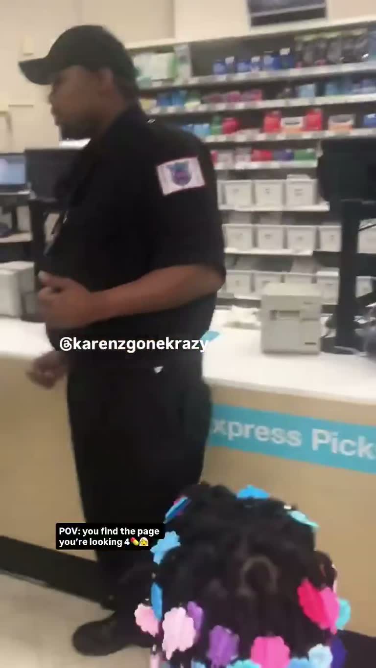 Chaotic pharmacy confrontation leaves shoppers stunned