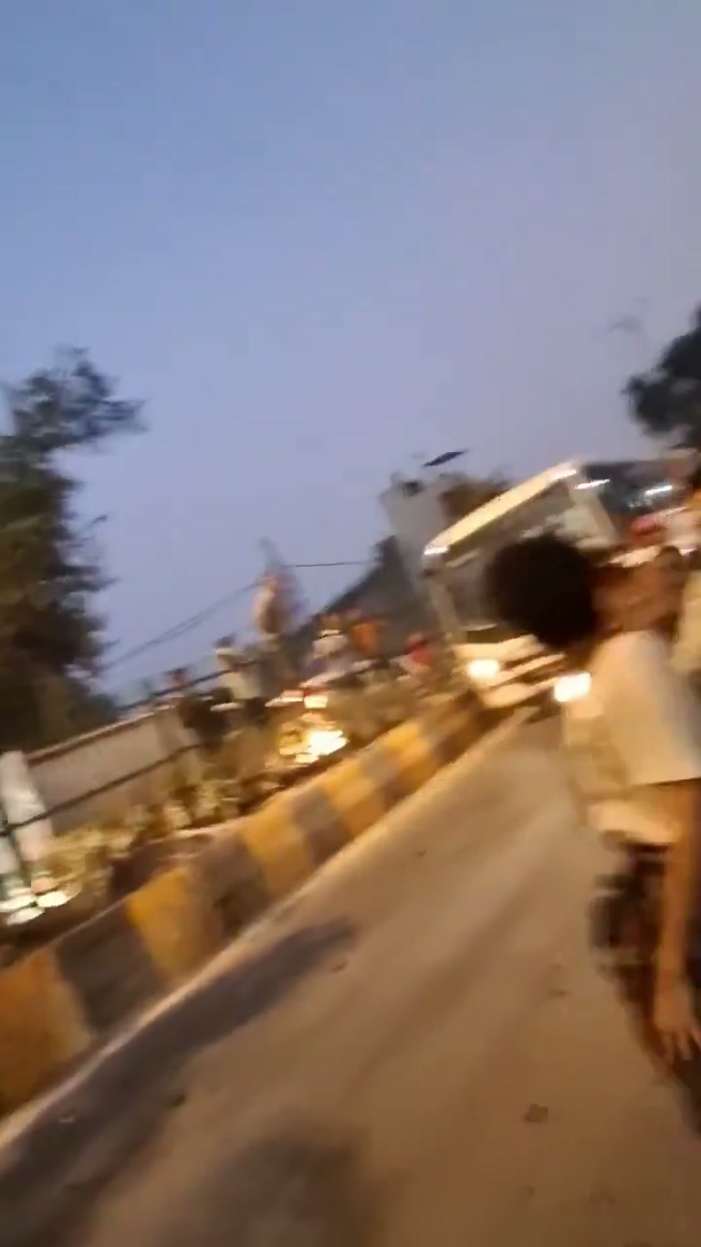 Chaos on the Night Bus: Passenger Swings Stick in Heated Confrontation