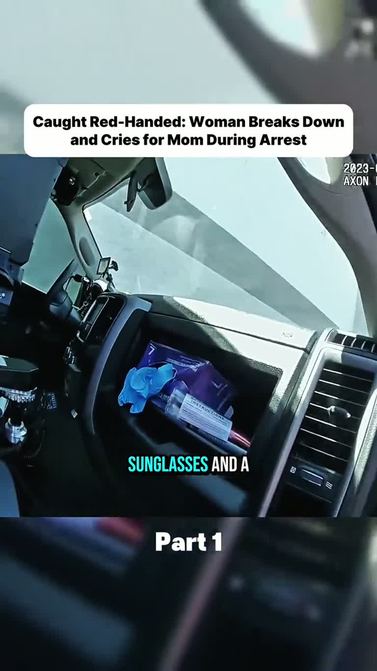 Buzz: A shoplifting arrest turned strange when a woman in handcuffs began crying out for her mother in a police station.