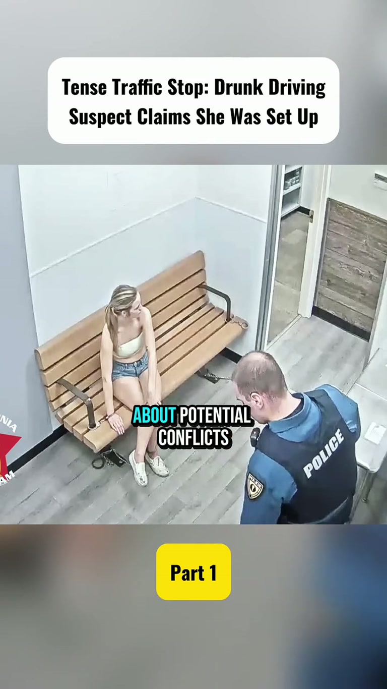 Traffic Stop Turns Tense As Driver Claims She Was Set Up